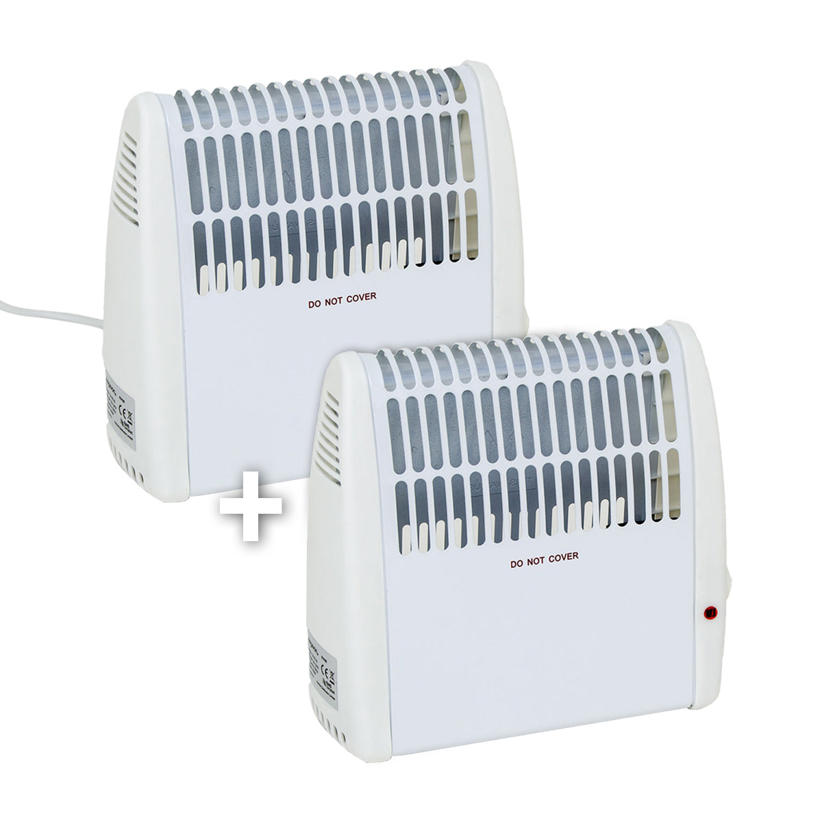 450w Frost Watcher Convector Heater with Thermostat - Pack of 2