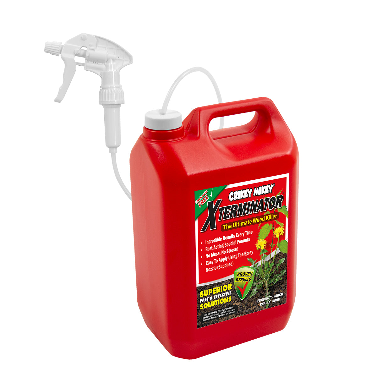 Crikey Mikey Xterminator Weed Killer 5L - Image 1